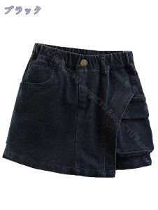 女の子 デニムショートパンツ かわいい 子供服 ズボン 短パン ファッション キッズ デニムパンツ 女の子 スカッツ ズボン ショーツ 夏着 通学 普段着 おしゃれ 中学生 ジュニア RaogtCYU