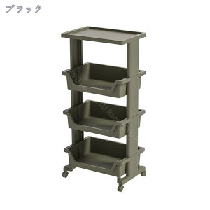 キッチンワゴン ミニ 3段 4段 おしゃれ デスク下 幅45cm 奥行30cm 2段 プラスチック 小型 小さめ キャスター付き キッチン ワゴン 収納 北欧 キッチンワゴンカート キッチンラック 収納ワゴン キ