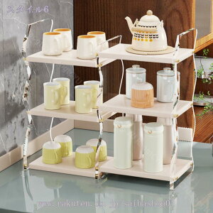 777円OFFクーポン オープンラック 収納ケース 卓上 クリア 棚 収納ラック 香水ディスプレイ 見せる収納 小物収納 ミニシェルフ 小物入れ 小物整理 シンプル 収納 透明ラック キッチンラック