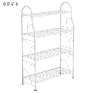 フラワースタンド 4段 ガーデンラック プランタースタンド 屋外 室内 オシャレ アイアン ベランダ 植物棚 多肉植物 盆栽 ガーデン用品 園芸ラック 花台 屋外 多機能 バルコニーラック プラン