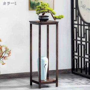 1000円OFFクーポン 花台 角高卓 花台 フラワースタンド 玄関 リビング コンパクト 花瓶台 鉢置き台 観葉植物 飾り台 無垢材 天然木製 玄関 花台 リビング フラワースタンド シンプル 木製花台