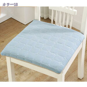 座面クッション 座布団 低反発 通気性 ダイニングチェアクッション 食卓椅子 ひも付き 四角 シートクッション 椅子用 食卓用座布団 滑り止め ウォッシャブル チェアパッド 洗えるカバー 四