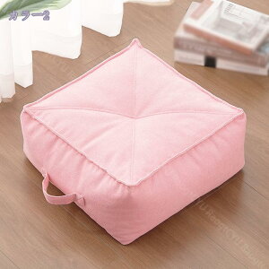 リネンスクエアクッション 瞑想用 座布団 クッション 座蒲 おしゃれ 持ち運び 胡坐クッション 高反発 フロアクッション ふわふわ 沈まない 足置き フットレスト 厚い 四角い 分厚い 室内用