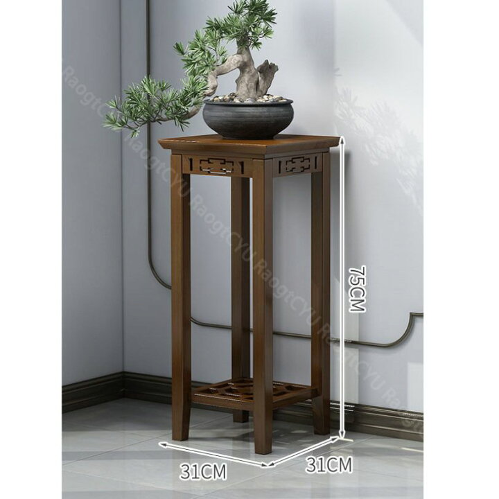 花台木製 花瓶 台 楽天市場 1000円OFFクーポン 花台 木製 フラワー 