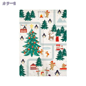 760円OFFクーポン のれん 雪景色 クリスマスツリー 暖簾 カフェカーテン おしゃれ 間仕切り 遮光 目隠し ロング 断熱 つっぱり棒式 カーテン インテリア 雑貨 かわいい 喫茶店 居酒屋 飾り付け