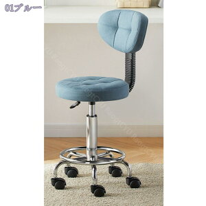 オフィスチェア パソコンチェア 丸椅子 ワーク キャスター付き 美容室 エステスツール 360度回転 組み立て簡単 昇降式 在宅勤務 椅子カウンターチェア ワークチェア オフィススツール 高さ