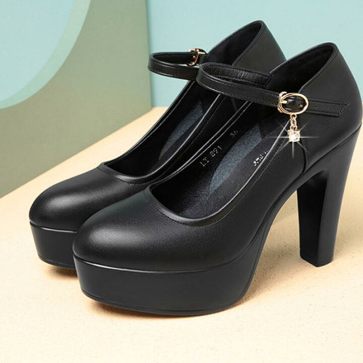 楽天市場】760円OFFクーポン レディースパンプス 甲ストラップ メリー  