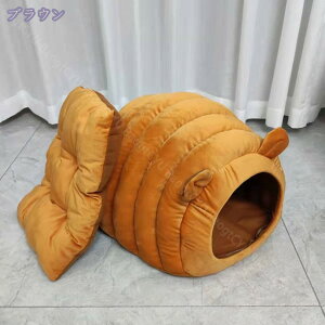 キャットハウス ペットベッド 猫ハウス 冬用 ドーム型 寒さ対策 犬小屋 ペットクッション 暖かい ふわふわ 猫ベッド 犬ベッド ペット用寝袋 小型犬 猫用 室内用 保温防寒 丸洗い 2way かわい