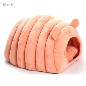 ペットハウス 猫ハウス 冬 ドーム型 犬 猫 ベッド ペットベッド ペット寝袋 キャットハウス ベッドマット 猫の家 犬小屋 あったか 洗える 秋冬用 ふわふわ 柔らかい 小型犬 ウサギ 猫犬小動