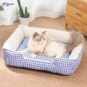猫 べッド 犬 ベッド 冬 スクエア型 ペットベッド ペットクッション ペットソファ 通年 保温防寒 寒さ対策 ふわふわ もこもこ 犬 猫 クッション 洗える 耐噛み 滑り止め かわいい あたたかい