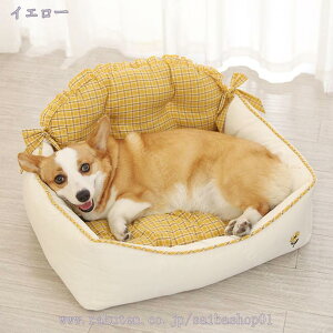 犬 ベッド 猫 ベッド ペットベッド ペットソファー 猫用 犬用 クッション マット 寝床 洗える 夏 冬 四季通用 ぐっすり眠る 休憩所 丸洗い かわいい ふわふわ 暖かい 猫 小型犬用 冬寒さ対策