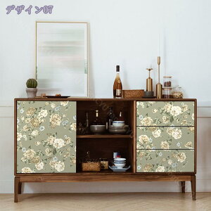 壁紙 のり付き リメイクシート 壁紙シール花柄シール 壁紙 はがせる キッチンシート防水 カッティングシート 壁紙クロス ウォールステッカー 北欧 男前インテリア 家具部屋 リビング キッ