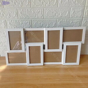 フォトフレーム 8窓 L判 8枚 ナチュラル 写真立て 壁掛け 軽い 軽量 おしゃれ 男性 プレゼント 複数枚 木製 割れない 前面 アクリルチック板 8面 多窓 大きい Lサイズ 縦 横 写真 たくさん 引っ