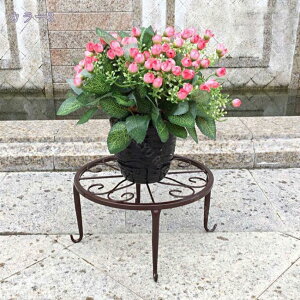 500円OFFクーポン 【3個セット】 フラワースタンド 室内 おしゃれ 屋外 アイアンフラワー スタンド 鉢スタンド プランターラック 花台 猫脚付鉢置き 植木鉢スタンド プレート 飾り台 ガーデニ