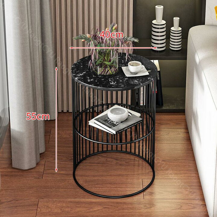 楽天市場】1000円OFFクーポン サイドテーブル テーブル 大理石調 