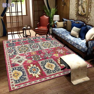 ペルシャ絨毯風 カーペット おしゃれ 洗える ラグ 2畳 長方形 耐磨耗性 すべり止め 低反発 絨毯 防音 リビングラグ センターマット 北欧 ラグマット 3畳 滑り止め オールシーズン適用 抗菌防