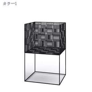 2000円OFFクーポン プランタースタンド フラワースタンド 幅26.5/33cm ハイタイプ プランターボックス プランターラック 花台 室内 植木鉢ボックス コンパクト 玄関 ダークブラウン ホワイト お