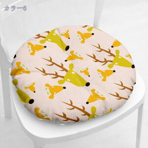 チェアクッション ひも付き 椅子用 座布団 厚手 シートクッション ダイニングチェア用 四角 角型 丸い おしゃれ チェアパッド 座面クッション 通気性 低反発 クッション 滑り止め お尻が痛