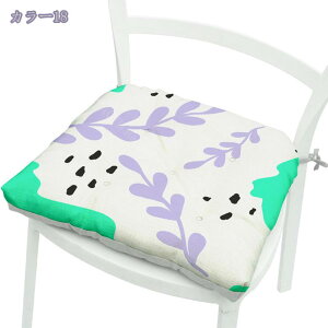 椅子用 座布団 厚手 クッション チェアパッド 固定タイ付き 高反発 通気性 滑り止め お尻が痛くならない 体圧分散 ダイニングチェア クッション 庭 学習椅子 お尻に優しい ダイニングルーム