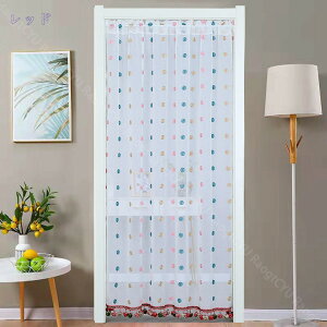 間仕切りレースカーテン 目隠し 仕切り 刺繍レース のれん おしゃれ 可愛い 姫系 暖簾 薄手 階段?部屋の間仕切り 通気性が良く 賃貸OK 遮像 ドアカーテン 玄関 廊下 階段 掃き出し窓 腰窓 出