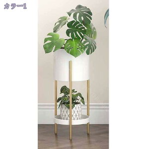 760円OFFクーポン プランタースタンド アイアン 花台 玄関 フラワースタンド 室内 おしゃれ 60cm 観葉植物 棚 2段 フラワーラック スタンド スリム ピンク グリーン ゴールド 脚 観葉 植物 置き