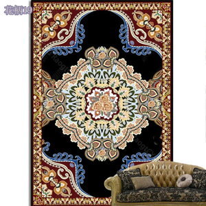 ペルシャ絨毯風 カーペット おしゃれ ペルシャ柄 キリム ラグ 北欧風 柄 ペルシャ アンティーク ヴィンテージ 絨毯 140×200 2畳 花柄 3畳 マット ラグ テレワーク デスクカーペット デスク下ラ