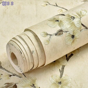 レトロ 壁紙 シール おしゃれ リメイクシート のり付き 補修シート 北欧風 モダン 壁紙シール 防水 剥がせる壁紙 貼りやすい 花柄 インテリアシール 模様替え DIY 装飾シート リフォーム 家具