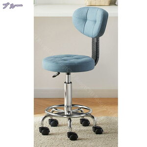 オフィスチェア パソコンチェア 丸椅子 ワーク キャスター付き 椅子 美容室 エステスツール 360度回転 組み立て簡単 昇降式 在宅勤務 疲れない デスクチェア おしゃれ 背もたれ チェア キッ