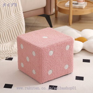 500円OFFクーポン スツール ラウンド タイプ 足置き オットマン 脚付き 玄関 レッド 寝室 シープボア布張りフットスツールオットマンプーフフットレストチェンジシューズスツールインテリア