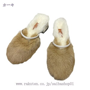 ファーサンダル スクエアトゥ チャンキーヒール おしゃれ 暖かい ミュール サンダル 6cm 太ヒール 履きやすい 疲れにくい もこもこ 柔らかい ローファー レディース 通学通勤 美脚 ファー付