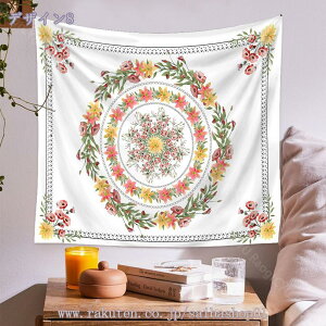 300円OFFクーポン ボヘミアンタペストリー タペストリー 花 ひな祭り インテリア 壁面 おしゃれ 風景 景色 絶景 大判 大きい 癒し 部屋 飾り付け 季節 プレゼント 背景布 壁 インスタ映え 小物