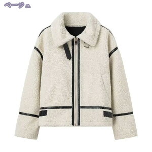 2000円OFFクーポン ボアコート ブルゾン ボアジャケット レディース もこもこ ジャケット ファイクファー アウター 防寒対策 ハイネック ファスナー付き 無地 上着 防寒 暖かい ポッケ付き 無