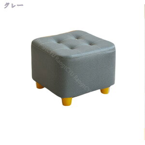 オットマンスツール リビングルーム用ソファスツール フットスツール スモールスツール 木製のスツール 積み重ね可能 収納 場所取らない PUフェイクレザー 耐久性 滑り止め リビング用 コ