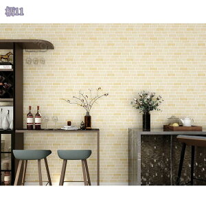 壁紙シール リメイクシート レンガ調 DIY 剥がせる 防水 耐熱 防カビ 防汚 接着剤不要 ウォールステッカー 防水 防汚 耐熱 リビング キッチン トイレ 洗面所 浴室 賃貸 補修 貼り付け簡単 はが