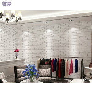 壁紙シール リメイクシート レンガ調 DIY 剥がせる 防水 耐熱 防カビ 防汚 接着剤不要 ウォールステッカー 防水 防汚 耐熱 リビング キッチン トイレ 洗面所 浴室 賃貸 補修 貼り付け簡単 はが