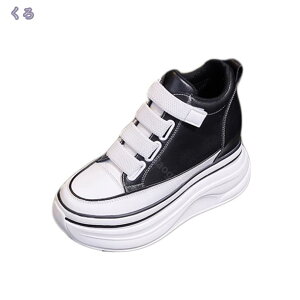インヒールスニーカー 身長アップ 厚底 ウォーキング シークレットシューズ スニーカー マジックテープ カジュアル ランニング アウトドア 疲れない 通気性 かわいい ファッション 歩きや
