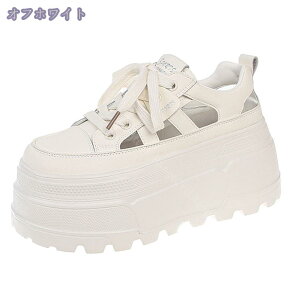 厚底スニーカー レディース 軽量 カジュアル 可愛い ウォーキングシューズ 通学 厚底シューズ 大きいサイズ シークレットシューズ インヒールスニーカー 厚底靴 歩きやすい 疲れない 防滑