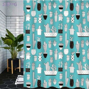 シャワーカーテン 防水 防カビ 120x180cm 半透明 浴室用カーテン 可愛い猫ちゃん バスカーテン ユニットバス 浴室 間仕切り 目隠し バス用品 撥水速乾 リング付き 取付簡単 洗面所 お風呂場適