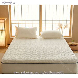 敷きパッド あったか マイクロファイバー ベッドパッド 洗える 敷き毛布 丸洗いOK 秋冬 毛布パッド シーツ ベッド/マットレスパッド 敷パッド セミダブル・180X200cm グレー ベッドパッド・敷