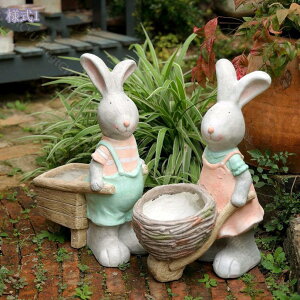2000円OFFクーポン 置物 オブジェ 庭 玄関 ガーデン ガーデニング 雑貨 動物 装飾品 うさぎ 彫刻 ホーム オフィス ホール ホテル 喫茶店 お店 レストラン 玄関先 屋外 庭の装飾 ガーデンオーナ