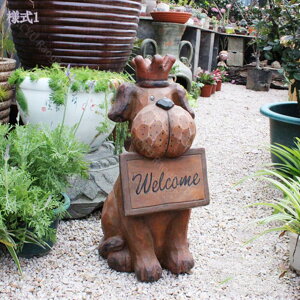 置物 動物 インテリア 屋外 犬 ガーデニング雑貨 パティオ・ガーデン・芝生用屋外 犬の置物 記念品 オブジェ 庭 デコレーション かわいい ガーデンオーナメント防水 飾り 園庭 階段 庭のオ