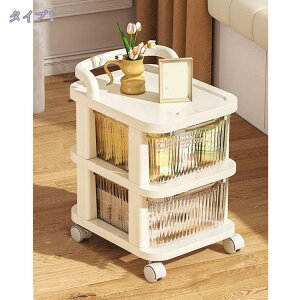 1000円OFFクーポン 収納ワゴン スリム 引き出し キャスター付き 収納チェスト 引き出しストッパー付き おしいれ 大容量 移動式 多層 収納ワゴン ネイルワゴン メイクワゴン 洗面所収納 取っ手