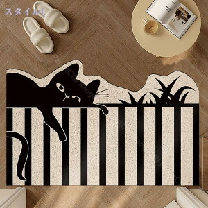 玄関マット 屋外 屋内 洗える 滑り止め付 エントランス 泥落とし 室内 業務用 PVC 薄手 フリーカット エントランスマット 玄関 おしゃれ かわいい 掃除簡単 除塵 店舗用品 屋外室内兼用 ウェ