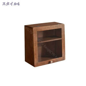 ミニ食器棚 2段 北欧風 大容量 扉付 卓上食器棚 アクリル扉 ミニ食器棚 カップ収納棚 キッチン収納 台所収納 レンジボード 調味料入れ カウンター上収納棚 防塵 防湿 安定 スリム コレクショ