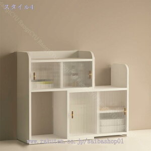 食器棚 木製 卓上食器棚 アクリル扉 ミニ食器棚 キッチン収納棚 可愛い 北欧 モダン シンプル 洋風 和風 和モダン カフェ風 木目入り 木柄 ウッド調 オーク ナチュラル ウォルナット ブラウ