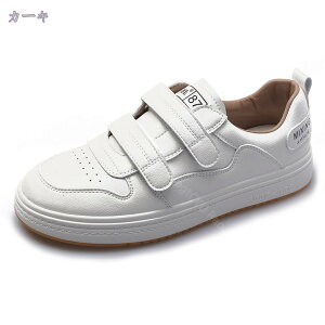 マジックテープ 女性 春 夏 秋 ベルクロスニーカー レディース 白 カジュアル フラットシューズ ローカット ぺたんこ 通気性 滑り止め 疲れない 通学 日常 スポーツ カジュアル フラットシュ