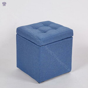 スツール 収納 オットマン 無地 30×30×35cm 耐荷重約120kg 収納スツール 収納ボックス 脚付き 組立不要 リビング 玄関 スクエアタイプ 北欧 収納便利 ファブリック ボックススツール ソファチェ