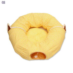 1600円OFFクーポン ネコトンネル 猫ハウス キャットトンネル 猫ベッド 折りたたみ式 ペットハウス キャット 猫トンネル ネコの寝袋 プレイトンネル ペット用品 小型犬 かわいい キャンバス ク