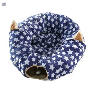 1000円OFFクーポン ネコトンネル 猫ハウス キャットトンネル 猫ベッド 折りたたみ式 ペットハウス キャット 猫トンネル ネコの寝袋 プレイトンネル ペット用品 小型犬 かわいい キャンバス ク