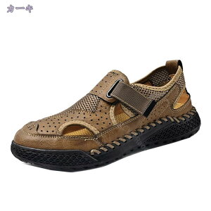 1000円OFFクーポン スポーツサンダル メンズ コンフォートシューズ 厚底サンダル 歩きやすい アウトドア おしゃれ 軽量 脱げない メッシュ 通気 プール 海 川 山 夏 外履き つま先あり ビーチ